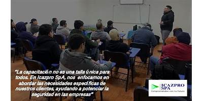 Capacitacion Y Certificacion Icazpro Spa (Icazpro Spa)